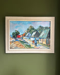 Load image into Gallery viewer, Large Mid-Century Oil Painting