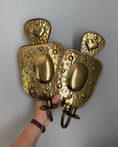 Load image into Gallery viewer, Pair of Brass Wall Sconces