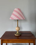 Load image into Gallery viewer, Handmade Lampshade - Waves of Red and Blue