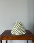Load image into Gallery viewer, Handmade Lampshade - Green & White