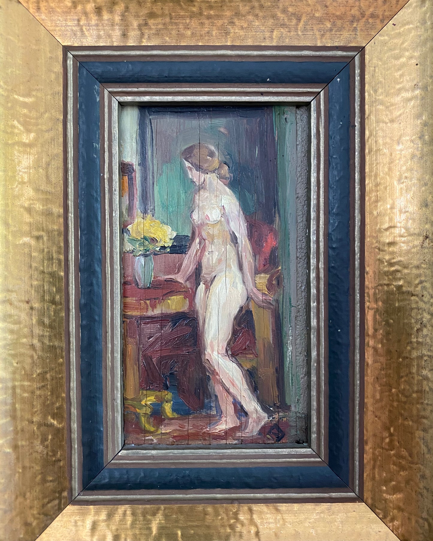 Framed Oil Painting