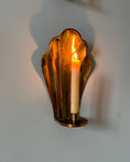 Load image into Gallery viewer, Pair of Brass Wall Sconces