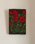 Load image into Gallery viewer, Vintage Tapestry - Red Flowers