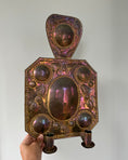 Load image into Gallery viewer, Pair of Double Armed Brass Wall Sconces