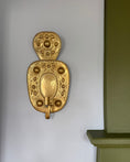 Load image into Gallery viewer, Pair of Large Brass Wall Sconces