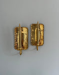 Load image into Gallery viewer, Pair of Brass Wall Sconces