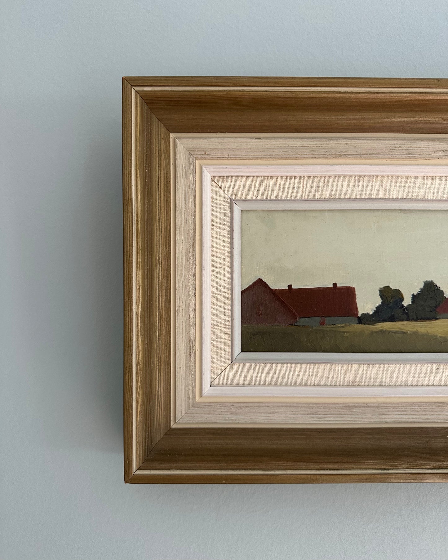 Framed Vintage Painting