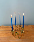 Load image into Gallery viewer, "Arvika" Brass Candle Holder