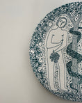 Load image into Gallery viewer, Wall Plate "Adam and the Two Serpents"