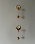 Load image into Gallery viewer, Wall-Hung Brass Candlesticks by Arthur Pe, Kolbäck