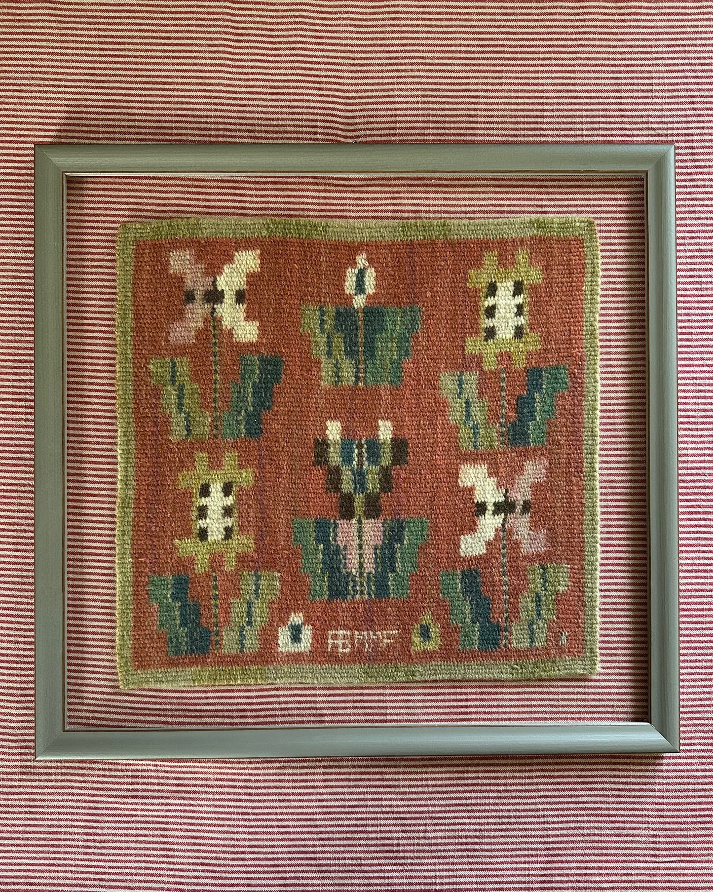 Framed Vintage Tapestry by Märta Måås-Fjetterström