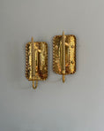 Load image into Gallery viewer, Pair of Brass Wall Sconces