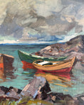 Load image into Gallery viewer, Three Fishing Boats