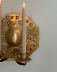 Load image into Gallery viewer, Double Armed Brass Wall Sconce