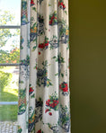 Load image into Gallery viewer, Pair of Vintage Curtains - Fruit and Berries