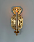Load image into Gallery viewer, Pair of Brass Wall Sconces