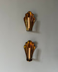 Load image into Gallery viewer, Pair of Brass Wall Sconces