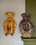 Load image into Gallery viewer, Pair of Double Armed Brass Wall Sconces