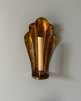 Load image into Gallery viewer, Pair of Brass Wall Sconces