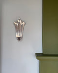 Load image into Gallery viewer, Pair of Art Deco Pewter Wall Sconces