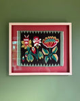 Load image into Gallery viewer, Framed Vintage Tapestry