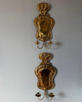 Load image into Gallery viewer, Pair of Large Brass Wall Sconces