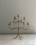 Load image into Gallery viewer, Brass Candle Holder