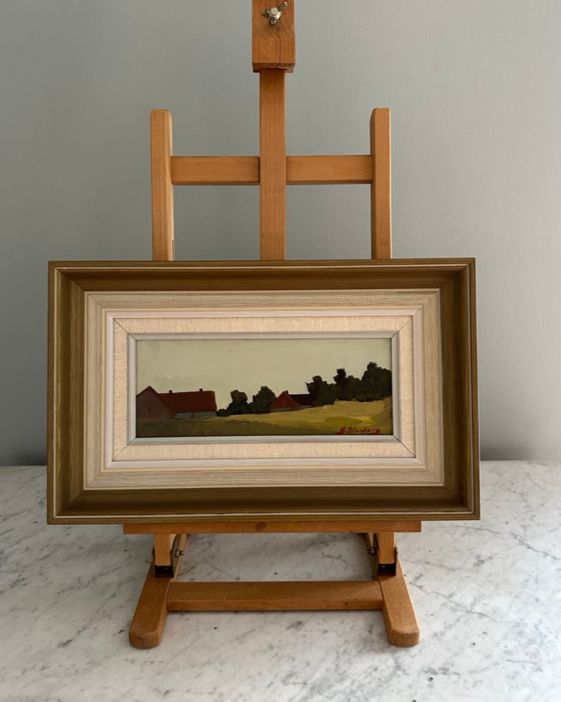 Framed Vintage Painting