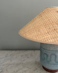 Load image into Gallery viewer, Vintage Blue Table Lamp
