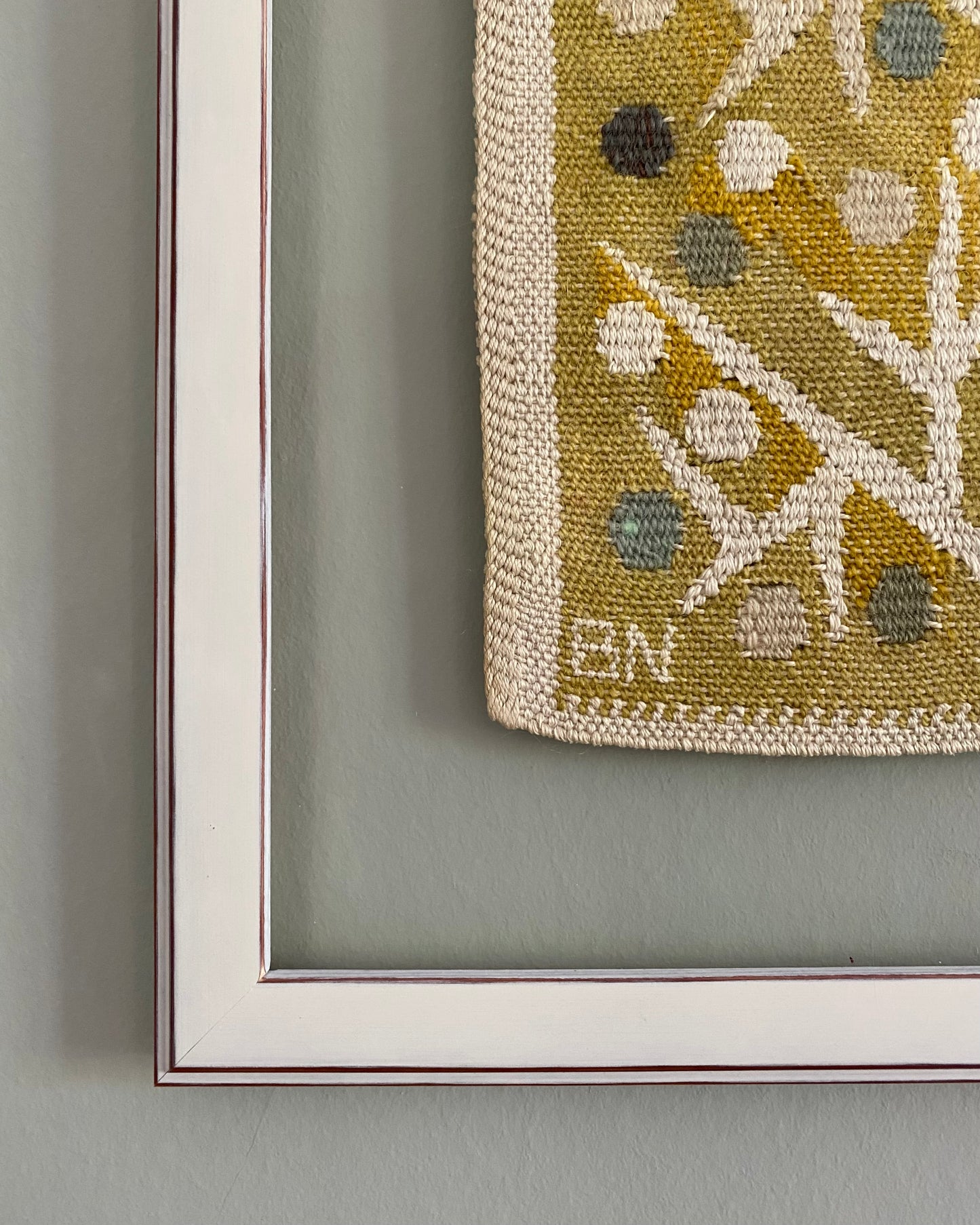 Vintage Tapestry - Gul Kvist by Barbro Nilsson for MMF