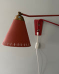 Load image into Gallery viewer, Red Vintage Wall Lamp