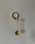 Load image into Gallery viewer, Wall-Hung Brass Candlesticks by Arthur Pe, Kolbäck