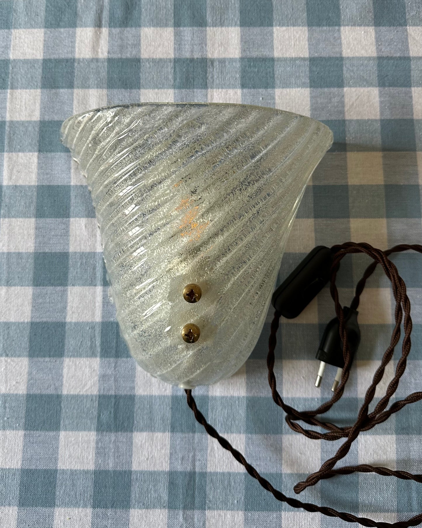 Glass Wall Light