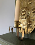 Load image into Gallery viewer, Pair of Brass Wall Sconces