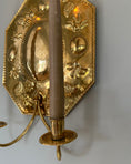 Load image into Gallery viewer, Large Brass Wall Sconce