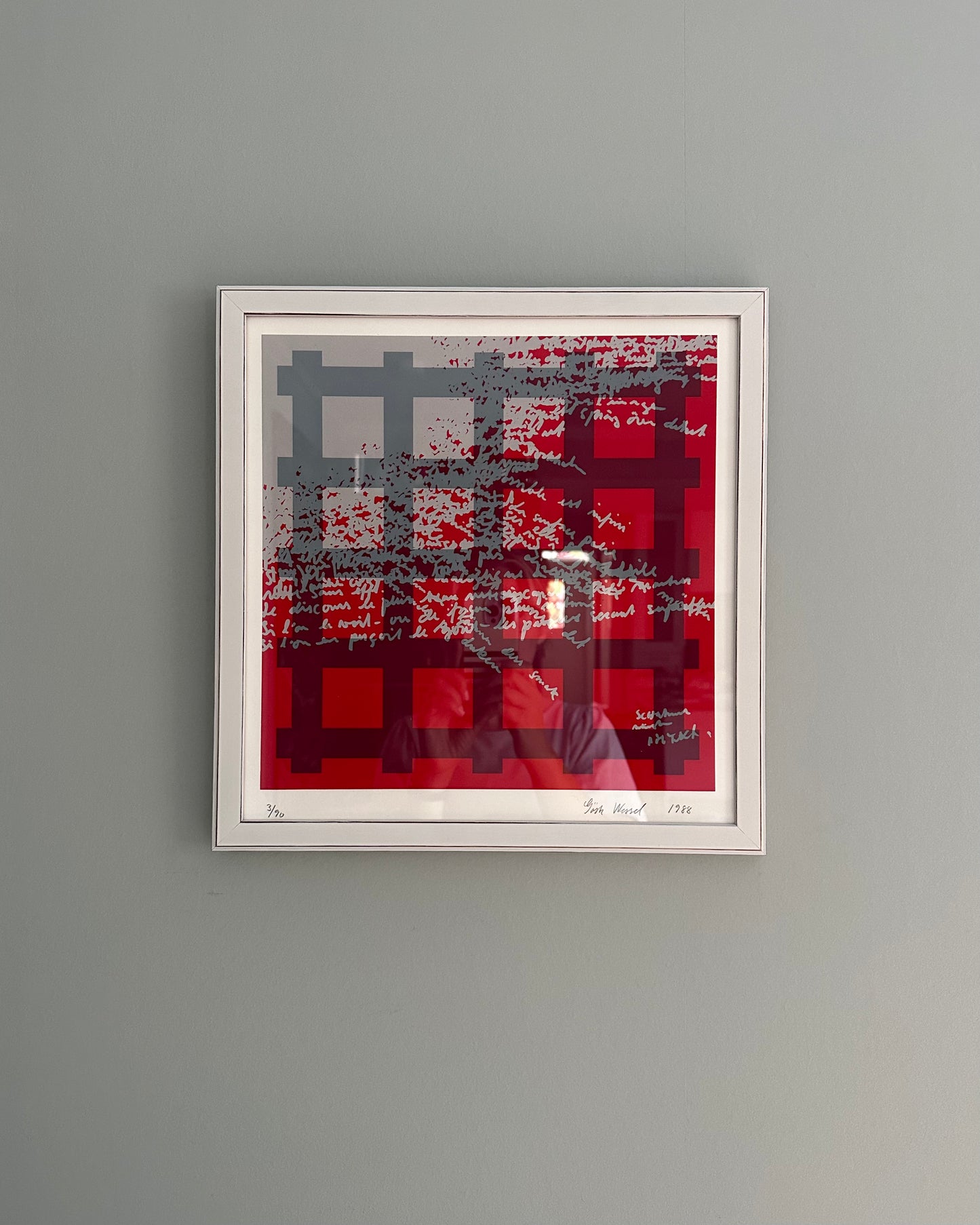 Framed Lithograph