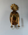 Load image into Gallery viewer, Large Brass Wall Sconce