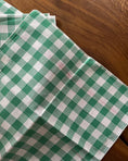 Load image into Gallery viewer, Set of Eight Decorative Checked Napkins