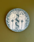Load image into Gallery viewer, Wall Plate "Adam and the Two Serpents"