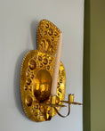Load image into Gallery viewer, Pair of Double-Armed Brass Wall Sconces
