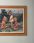 Load image into Gallery viewer, Large Mid-century Oil Painting
