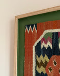 Load image into Gallery viewer, Framed Vintage Tapestry - Röd häst, hingsten by Märta Måås-Fjetterström