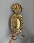 Load image into Gallery viewer, Large Brass Wall Sconce