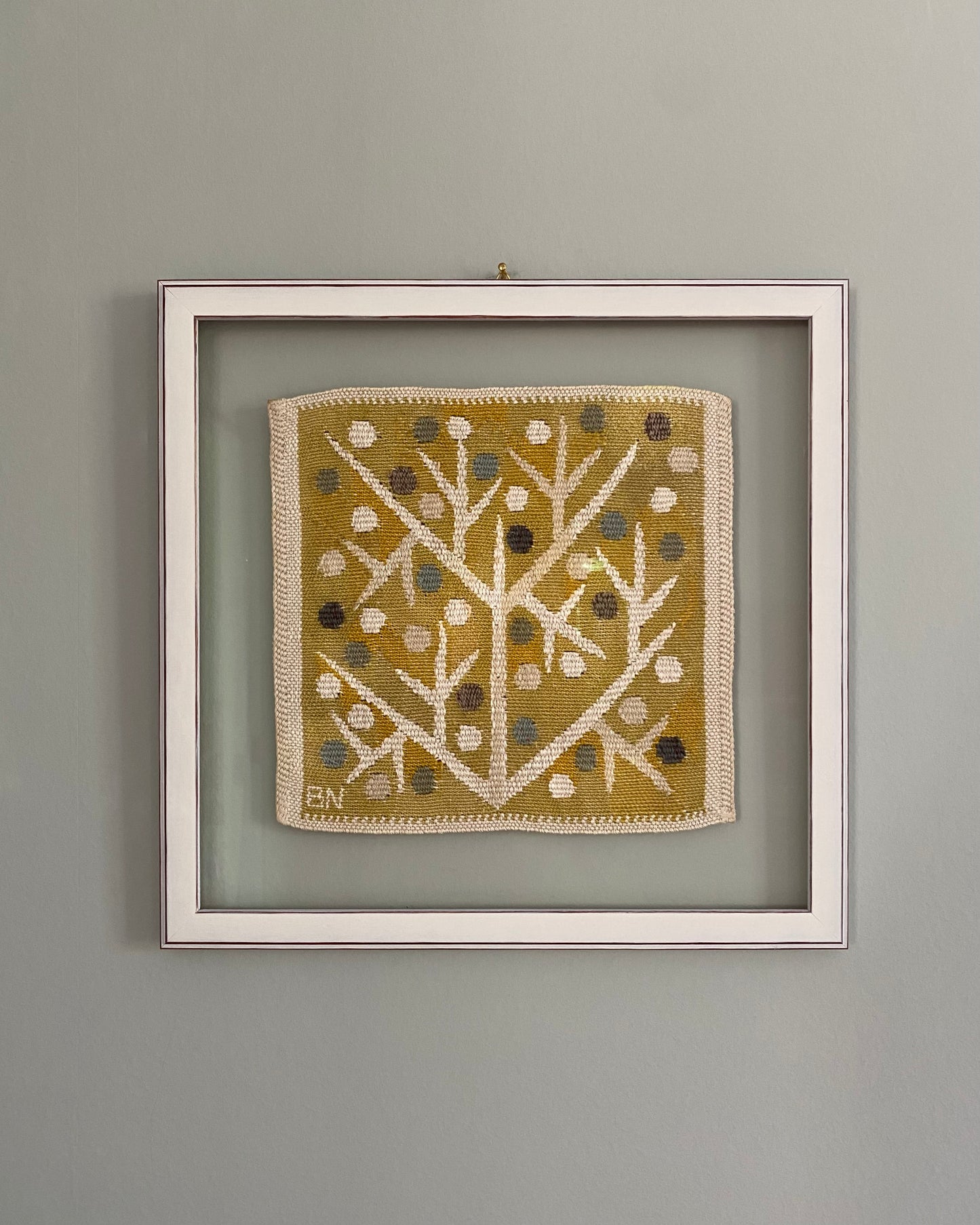 Vintage Tapestry - Gul Kvist by Barbro Nilsson for MMF