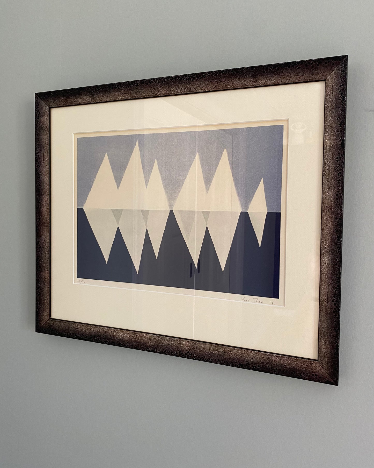 Framed Lithograph