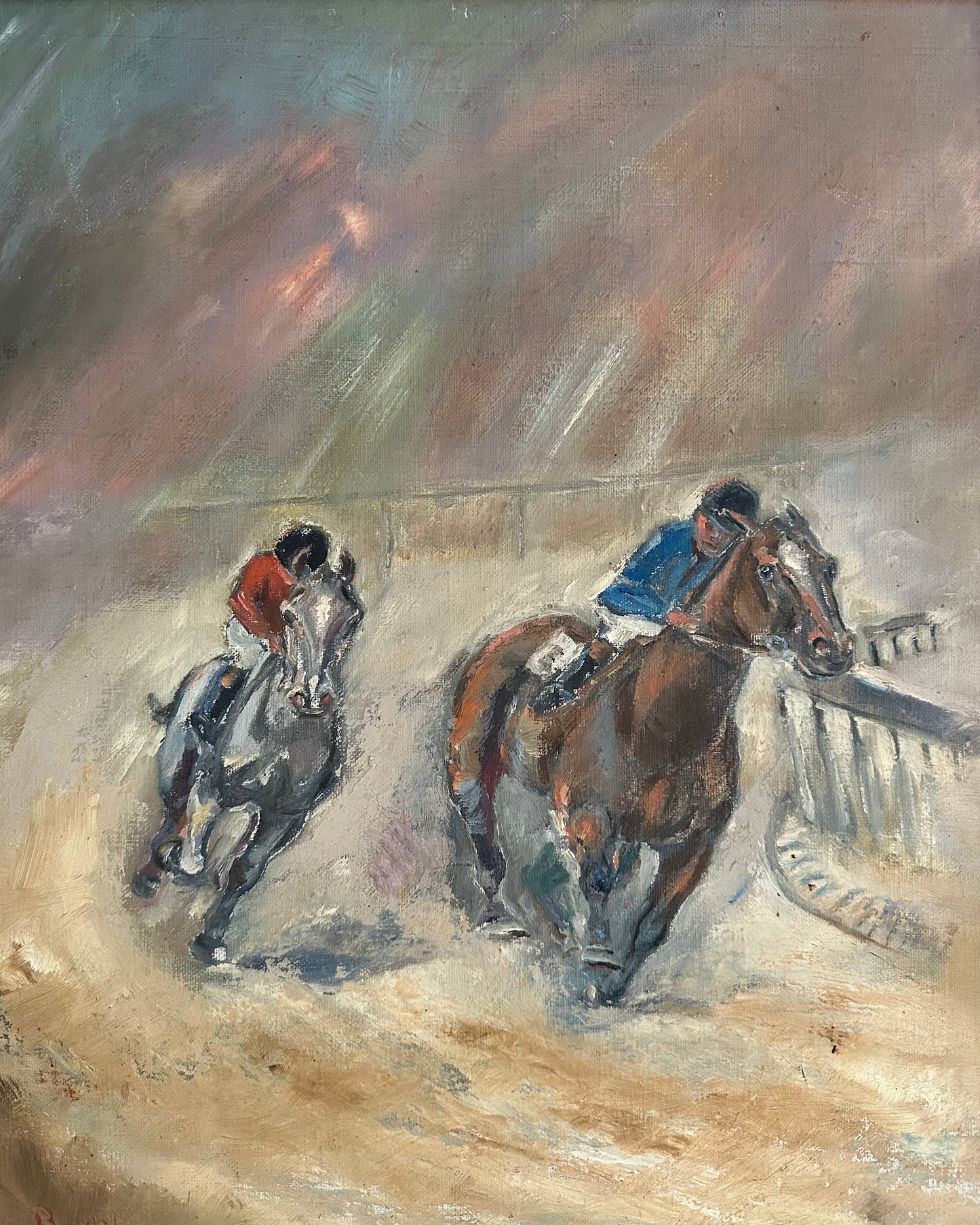 At the Race Track