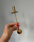 Load image into Gallery viewer, Single Pierre Forsell Brass Wall Candle Holder for Skultuna