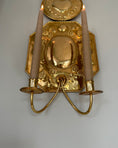 Load image into Gallery viewer, Large Brass Wall Sconce