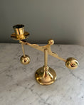 Load image into Gallery viewer, Heavy Brass Candle Holder