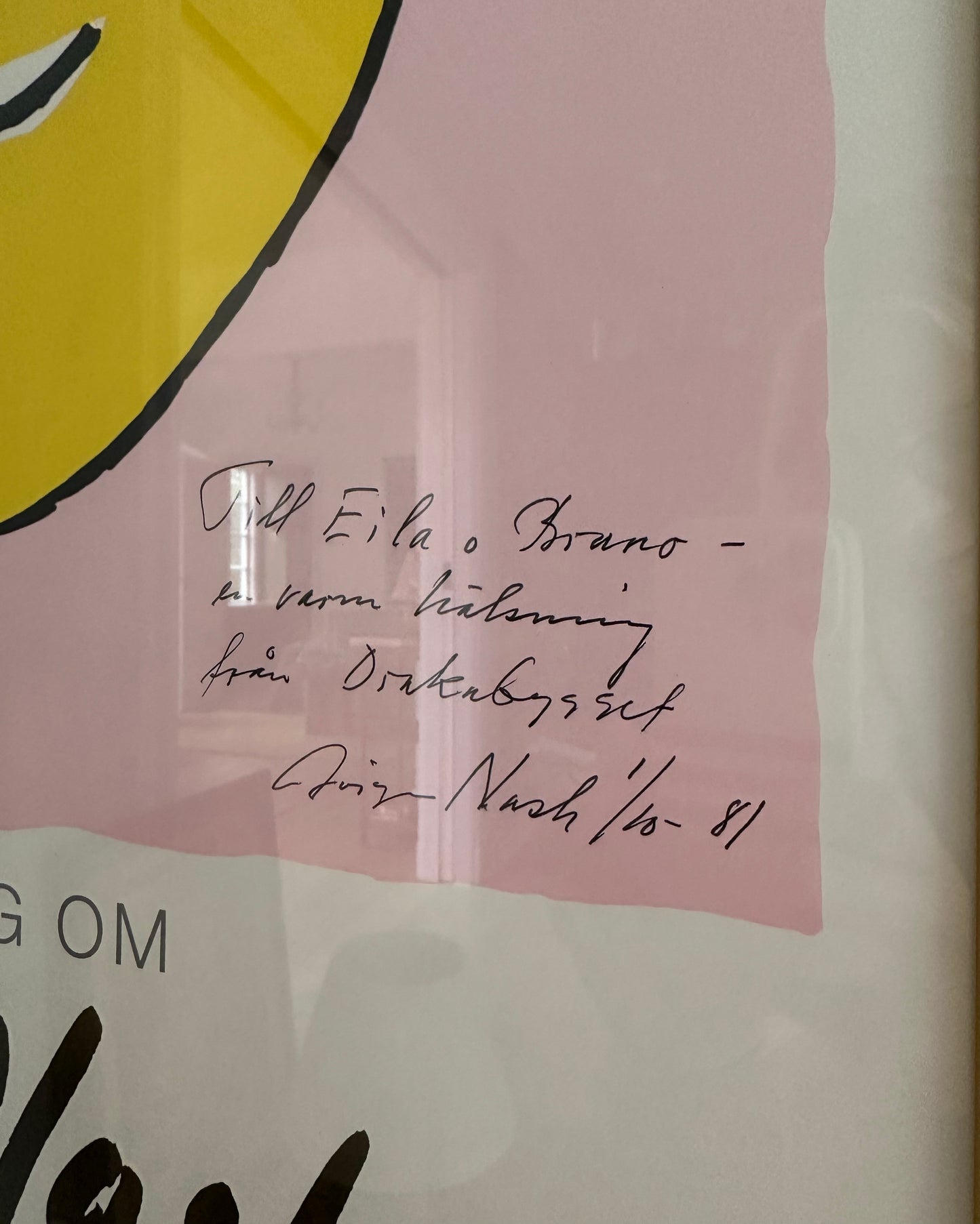 Large Exhibition Poster - Jörgen Nash